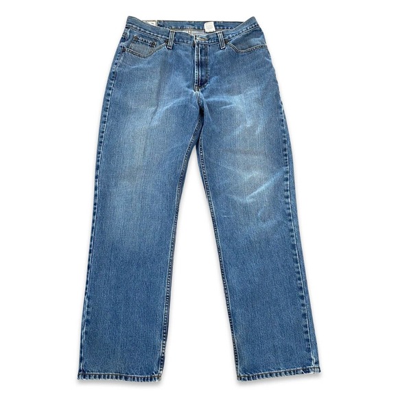 Stetson Jeans John Straight Leg Blue Mens Denim Standard Modern Size 36 x 32 - Picture 1 of 8